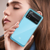 Outer Space Case etui Xiaomi Poco X4 Pro 5G pokrowiec z elastyczną ramką niebieskie