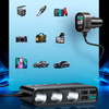 Joyroom 9w1 ładowarka samochodowa do laptopa 154W - 5x USB / 1x USB Typ C / 3x gniazdo zapalniczki Power Delivery / Quick Charge / PPS / AFC / FCP czarny (JR-CL06)