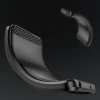 HURTEL ETUI SILIKONOWE CASE POKROWIEC DO IPHONE 16 PLUS CARBON CZARNE