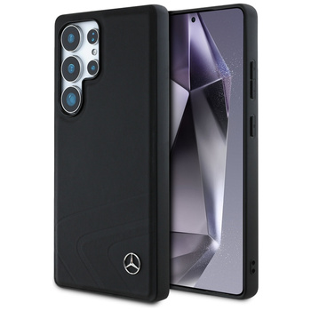 MERCEDES ETUI LEATHER HORIZONTAL CURVES DO SAMSUNG GALAXY S25 ULTRA