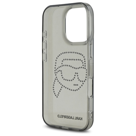 KARL LAGERFELD ETUI HARDCASE DO IPHONE 16 PRO MAX 6.9 KARL HEAD RHINESTONES