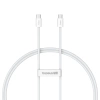 Kabel Baseus Superior Series ll USB-C - USB-C 30W 480Mb/s 1m - biały