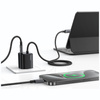 USAMS ŁADOWARKA 30W MINI DO TELEFONÓW 2xUSB-C DO IPHONE 12 13 14 15 PRO MAX