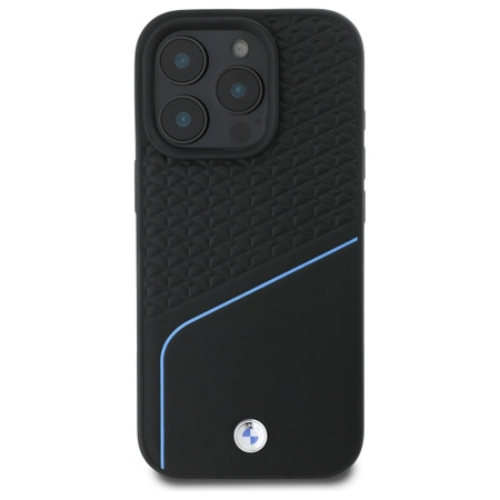 BMW BMHMP16X23RDCLK iPhone 16 Pro Max     6.9 czarny/black hardcase Sign Leather Textured And Line MagSafe
