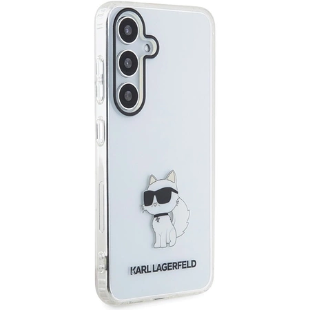 Etui Karl Lagerfeld IML Choupette na Samsung Galaxy S24+ - przezroczyste