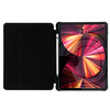 Stand Tablet Case etui Smart Cover pokrowiec na iPad Pro 12.9'' 2021 z funkcją podstawki czarny