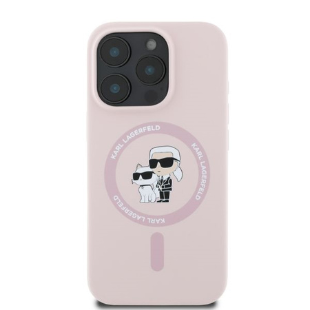 KARL LAGERFELD ETUI HARDCASE DO IPHONE 16 PRO MAX 6.9 DO MAGSAFE SILICONE