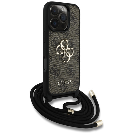 GUESS ETUI CASE DO IPHONE 16 PRO MAX POKROWIEC 4G BIG LOGO KROSSBODY