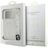 Etui Guess IML Glitter Pearl Strap MagSafe do iPhone 17 Pro przezroczysty