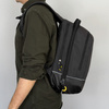 Wozinsky torba rowerowa podwójna plecak 2w1 30l czarna (WBB30BK)