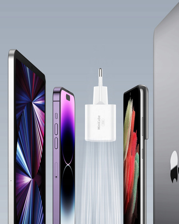 INNOSTYLE SZYBKA ŁADOWARKA KOSTKA USB-C 35W USB TYP C GAN II DO SAMSUNG LED