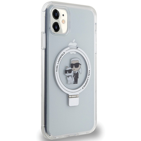 KARL LAGERFELD ETUI DO IPHONE 11 Xr 6.1 RING STAND DO MAGSAFE