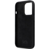Etui Karl Lagerfeld KLHCP14XSMHCNPK na iPhone 14 Pro Max 6.7" - czarne Silicone C Metal Pin