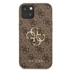 Guess GUHCP13M4GMGBR iPhone 13 6,1" brązowy/brown hardcase 4G Big Metal Logo