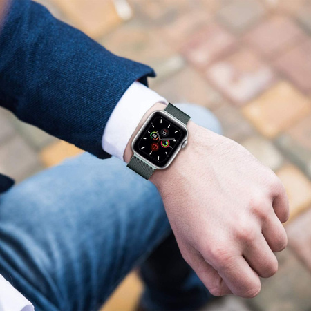 TECH-PROTECT MILANESEBAND DO APPLE WATCH 6 7 8 9 10 SE ULTRA 1 2 (44 45 46