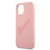 Guess GUHCP12SLSVSPI iPhone 12 mini 5,4" różowy/pink hardcase Script Vintage