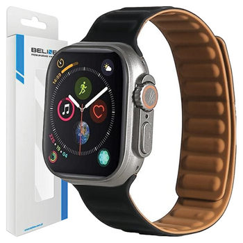 BELINE PASEK MAGNETYCZNY DO APPLE WATCH 38 40 41MM CZARNY Z WYSOKĄ JAKOŚCIĄ