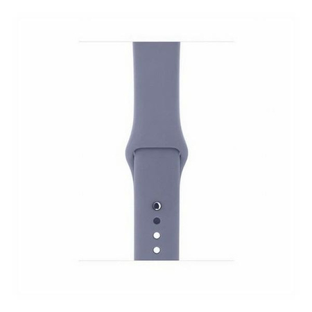 MERCURY PASEK DO APPLE WATCH 42 44 45 MM ŁATWE ZAKŁADANIE SILIKON LAWENDOWY