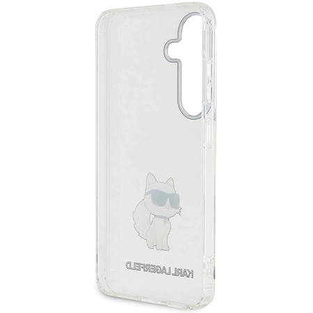 Etui Karl Lagerfeld IML Choupette na Samsung Galaxy S24+ - przezroczyste