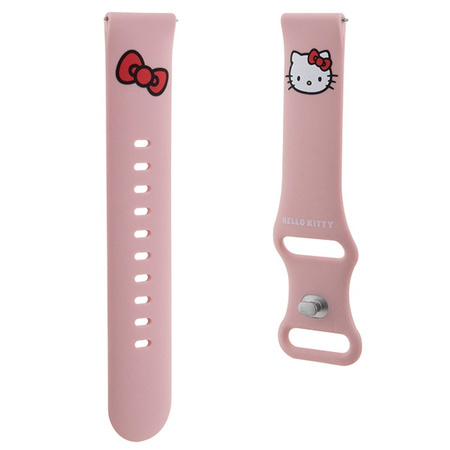 HELLO KITTY PASEK ZEGARKOWY 20MM SILICONE DO ZEGARKA UNIWERSALNY KITTY HEAD