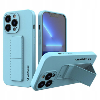 WOZINSKY SILIKONOWE ETUI KICKSTAND DO IPHONE 13 PRO MAX Z FUNKCJĄ PODSTAWKI