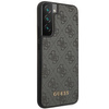 Etui Guess GUHCS23SG4GFGR S23 S911 - szare hardcase 4G Metal Gold Logo