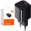 £adowarka do telefonu Mcdodo nano GaN, USB-C PD QC - 33W Czarna