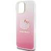 Etui Hello Kitty IML Gradient Electrop Kitty Head na iPhone 15 - różowe