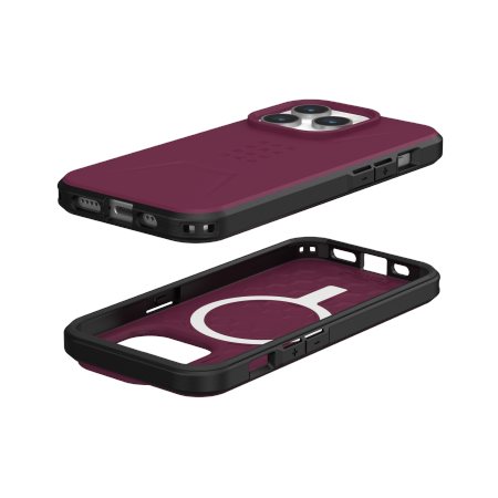 UAG Civilian Magsafe - obudowa ochronna do iPhone 15 Pro (bordeaux)