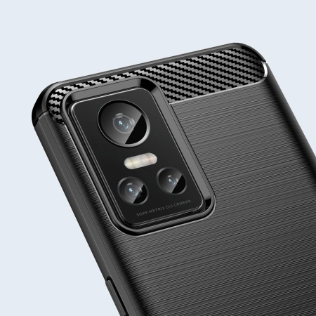 HURTEL ETUI CARBON CASE DO REALME GT NEO 3 SILIKONOWY POKROWIEC ELASTYCZNY