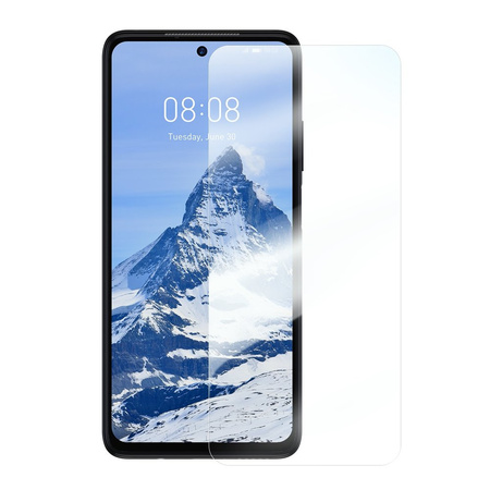 Baseus 2x folia ochronna na cały ekran 0,15 mm do Xiaomi Redmi K40 / K40 Pro / Poco F3 Transparent (SGMIK40-02)