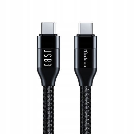 MCDODO KABEL USB-C SZYBKIE ŁADOWANIE DO MACBOOK USB TYP C 10GBPS 100W 4K 1M