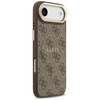 Etui Guess 4G PU Classic Logo MagSafe do iPhone Air brązowy