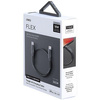 Etui Uniq Kabel Flex USB-C-Lightning 18W nylonowy 30cm - szare