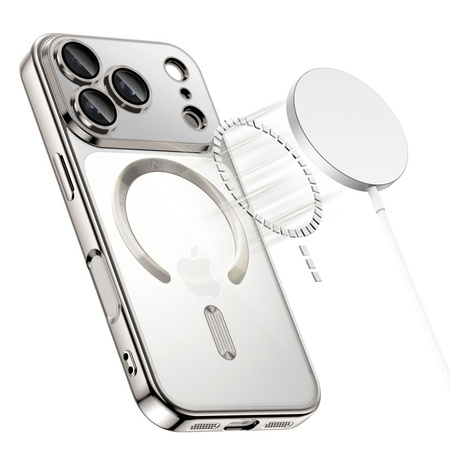 TECH-PROTECT MAGFLEX MAGSAFE IPHONE 17 PRO SHINY SILVER