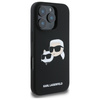 KARL LAGERFELD ETUI DO IPHONE 16 PRO MAX 6.9 HARDCASE SILICONE DOUBLE HEADS