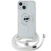 KARL LAGERFELD CASE HARDCASE DO IPHONE 14 13 15 6,1 TRANSPARENT IML