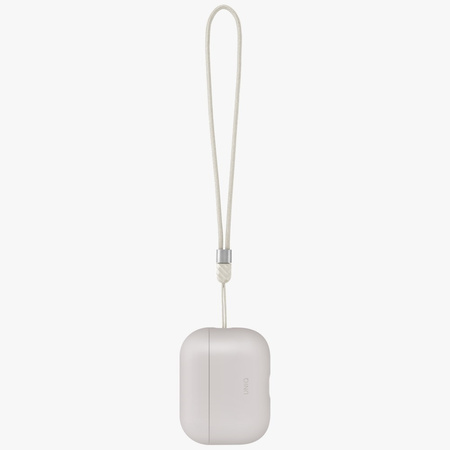 Etui UNIQ Lino do AirPods Pro 3 gen      Silicone beżowy