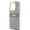 DKNY ETUI HARDCASE DO IPHONE 15 PRO MAX 6.7 DO MAGSAFE MONO STRIPE BEŻOWE