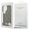 Etui Guess 4G Script MagSafe do Samsung  Galaxy S26 Ultra brązowy