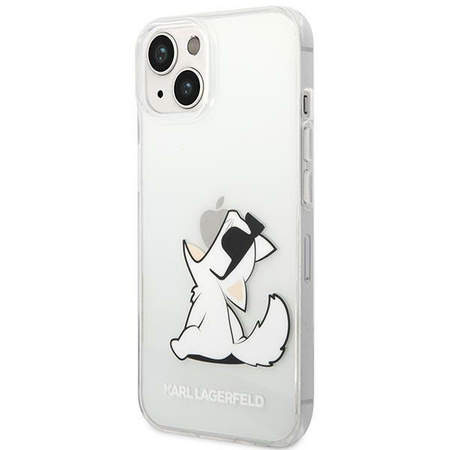 Karl Lagerfeld KLHCP14MCFNRC iPhone 14 Plus 6,7" hardcase przeźroczysty/transparent Choupette Fun