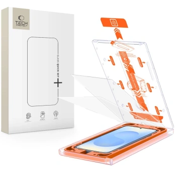 TECH-PROTECT SZKŁO HARTOWANE QUICK SET+ DO SAMSUNG GALAXY S25 OCHRONA