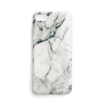 Wozinsky Marble żelowe etui pokrowiec marmur Xiaomi Redmi 10X 4G / Xiaomi Redmi Note 9 biały