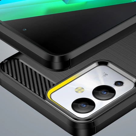 HURTEL ETUI CASE POKROWIEC CARBON DO INFINIX NOTE 12I ELASTYCZNY SILIKONOWY