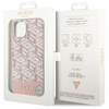Etui Guess GUHMP14MHGCFSEP na iPhone 14 Plus - różowe GCube Stripes MagSafe