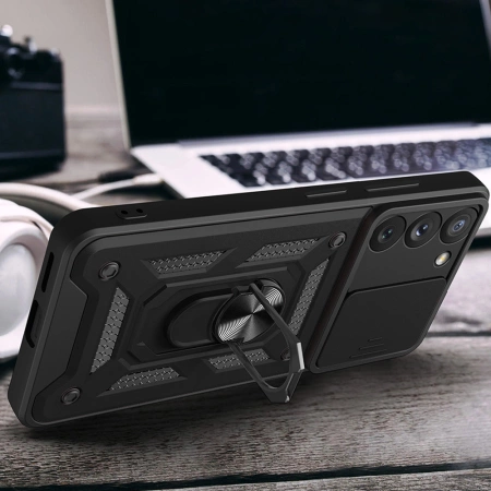 HURTEL ETUI DO SAMSUNG GALAXY S23 CAMSHIELD HYBRID ARMOR Z OCHRONĄ APARATU