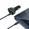 MCDODO MOCNA SZYBKA ŁADOWARKA SAMOCHODOWA MIERNIK 3X USB USB-C 128W LED