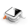 Powerbank, 15000 mAh, z ³adowark¹, USB-C PD, 22.5W, bia³y, McDodo