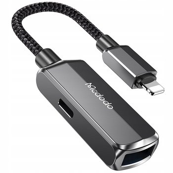 MCDODO ADAPTER PRZEJŚCIÓWKA LIGHTNING USB 3.0 OTG KABEL DO IPHONE ŁADOWANIE