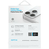 Ochrona modułu kamery aparatu UNIQ Optix Aeroshield Camera Module Protector do iPhone 17 Pro Max przezroczysty
